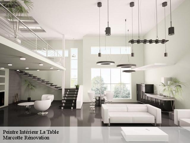 Peintre Intérieur la-table-73110 Marcotte Rénovation