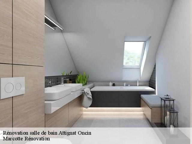 Rénovation salle de bain  attignat-oncin-73610 Marcotte Rénovation