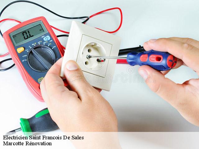 Electricien  saint-francois-de-sales-73340 Marcotte Rénovation